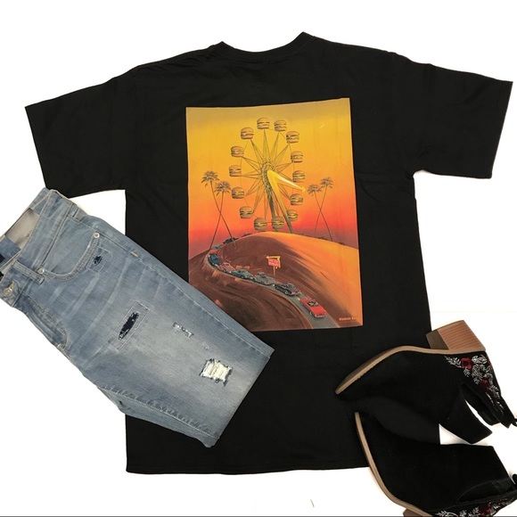 Tops - IN-N-OUT BURGER ANNIVERSARY GRAPHIC TEE NWOT